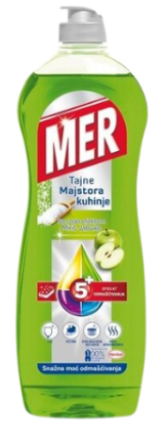 DETERDŽENT ZA SUDOVE MER JABUKA 750ML