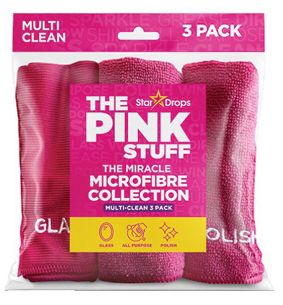 PINK STUFF MIKROFIBER VISENAMENSKA KRPA 3/1